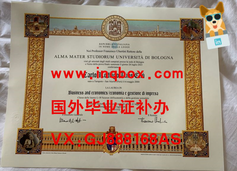 博洛尼亚大学毕业证样本办理意大利综合水平很高